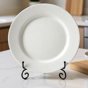 Pottery Barn GREAT WHITE 12.25" Rimmed Dinner Plate Chop Charger NWOB/NWOT